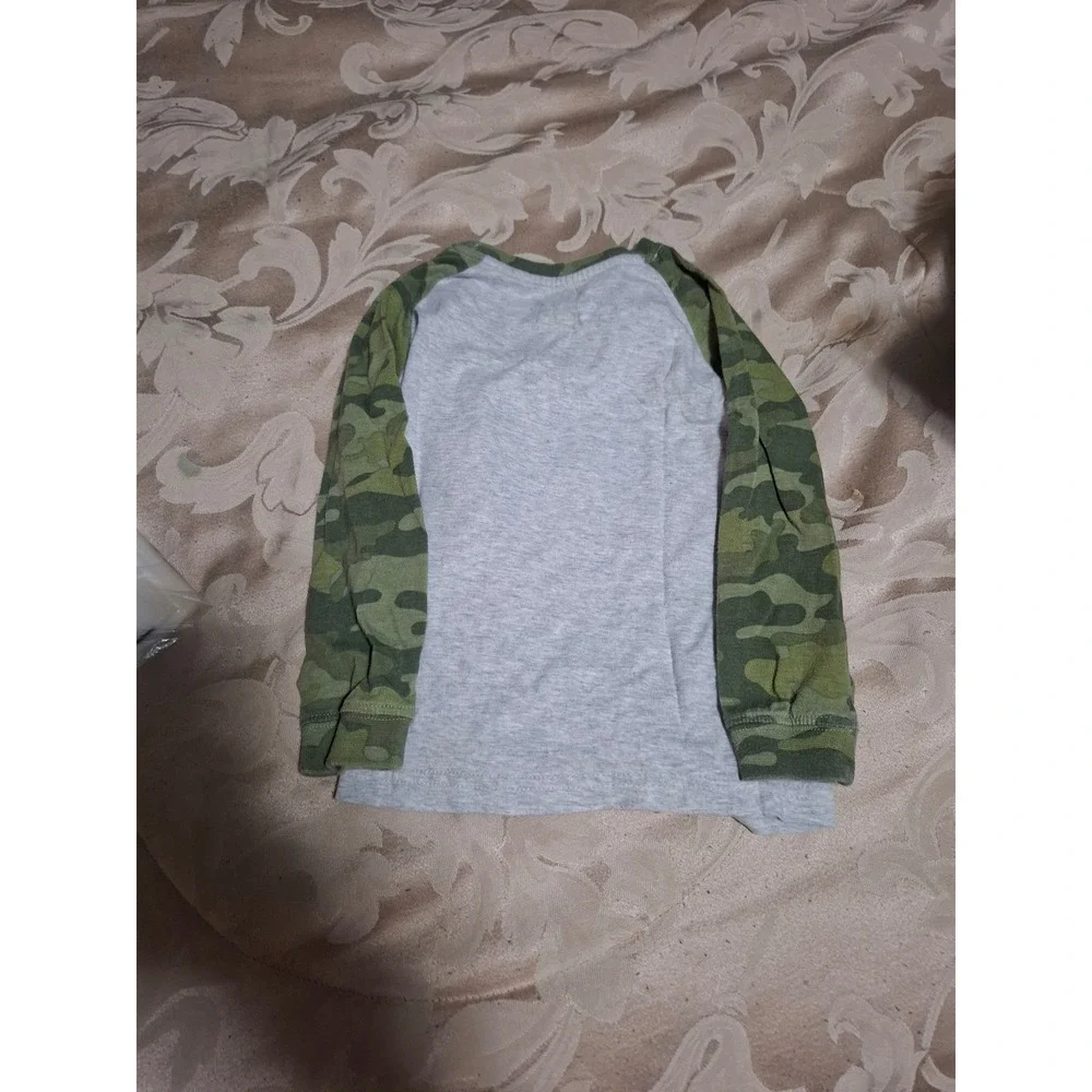 Boys' John Deere Cuter in Camo Long sleeved Tshirt 4T / 4B/ 4N